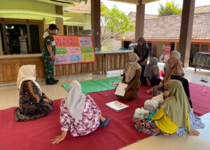 Satgas TMMD ke-126 Kodim 0816/Sidoarjo Ajak Warga Tulangan Cegah Stunting demi Generasi Sehat