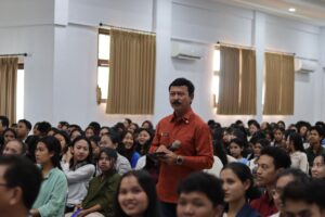 Wakil Rektor II Universitas Hang Tuah Jadi Narasumber Kuliah Umum Karakter di Universitas Dhyana Pura Bali
