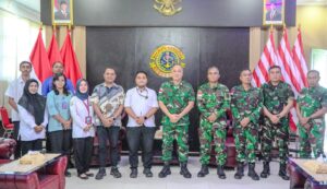 Dukung Tertib Tata Kelola Ruang Laut, Komandan Kodaeral IX Terima Paparan Survey PKKPRL dari KKP