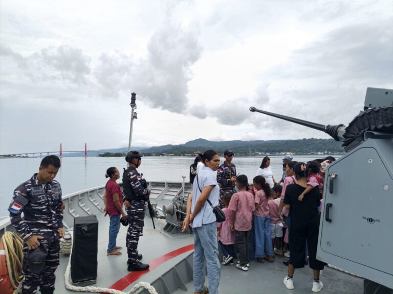 Kodaeral lX Terima Kunjungan Eduksi Siswa Yayasan Heka Leka Ambon