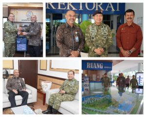 Perkuat Sinergi Di Bidang Pendidikan, Pangkoarmada II Berkunjung Ke Rektor Universitas Hang Tuah