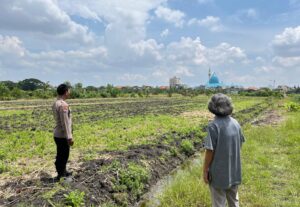 Polsek Taman Turunkan Bhabinkamtibmas Dampingi Pelaksanaan Ketahanan Pangan