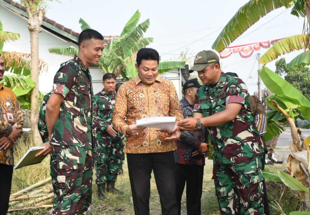 Bupati Subandi Dukung Kompi Produksi Kodim 0816/Sidoarjo untuk Wujudkan Ketahanan Pangan